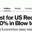 美媒：未来12个月美国经济下滑的可能性是100% - 西安网
