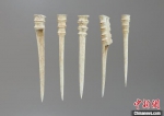 M54出土骨器。　陕西省考古研究院 摄 - 陕西新闻