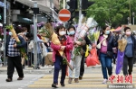 （新春见闻）香港市民购买年花贺新春 - 西安网