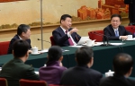 2014年3月习近平总书记参加十二届全国人大二次会议上海代表团的审议。 - 西安网