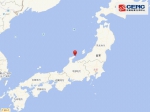 日本本州西岸近海附近发生6.7级左右地震 - 西安网