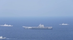 台岛以东海空域，山东舰航母编队与多军种联合演练 - 西安网