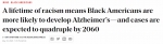 【世界说】美媒：得不到正确诊断和适当治疗……种族主义令美国黑人群体更易患阿尔茨海默病 - 西安网