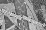 西延高铁杜村跨包茂特大桥 主跨桥梁成功转体对接 - 西安网