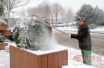 西安今明两天仍有雨雪天气 昨日全市超30万人上街除雪 - 西安网