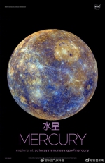 NASA发布太阳系天体海报 哪个星球最好看？ - 西安网