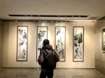 大山堂堂丨王耘山水画展西安举行 国画青花瓷作品齐亮相 - 西安网