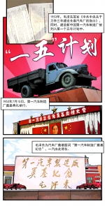 漫画新中国史：第一辆解放牌汽车 - 西安网