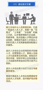 一图看懂 | 返乡入乡创业政策大礼包来了 - 西安网