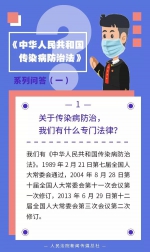 关于传染病防治，我们有什么专门法律? | 传染病防治法系列问答一 - 西安网