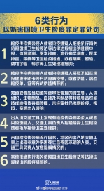 转发周知！这6类行为，妨害国境卫生检疫罪！ - 西安网