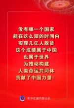 金句来了！习近平：没有哪一个国家能在这么短的时间内实现几亿人脱贫 - 西安网