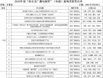 2020年度“西安广播电视奖”评选结果公示 - 西安网